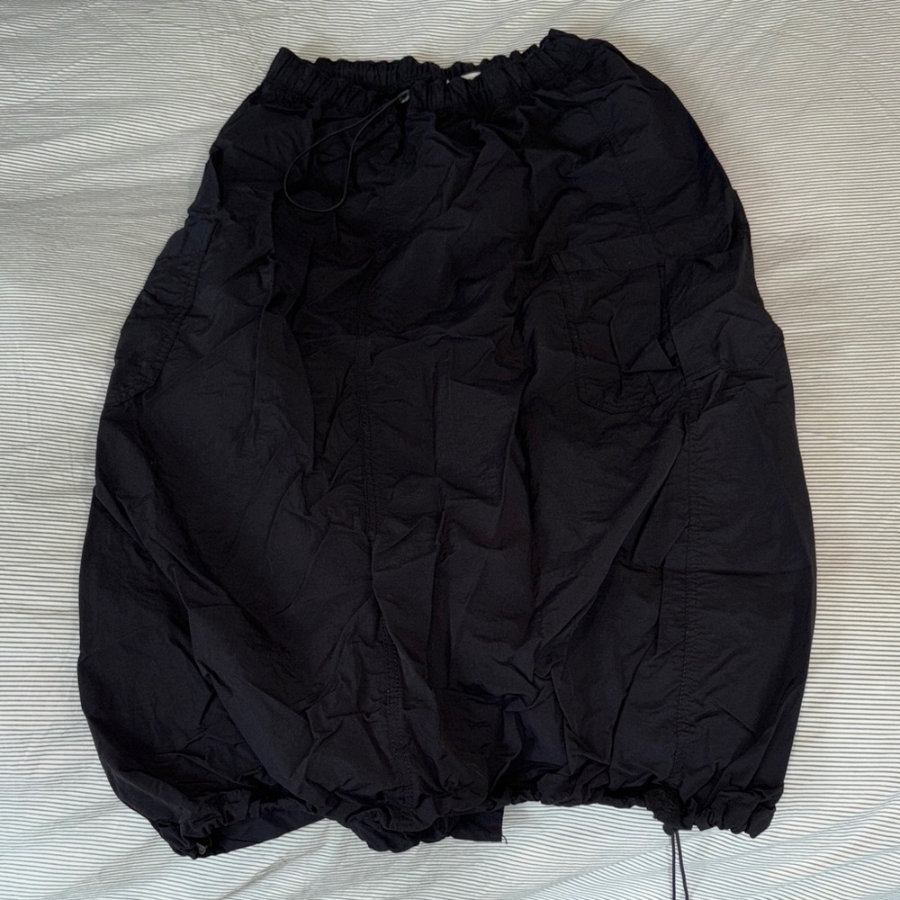 Parachute Drawstring Toggel Women's Skirt